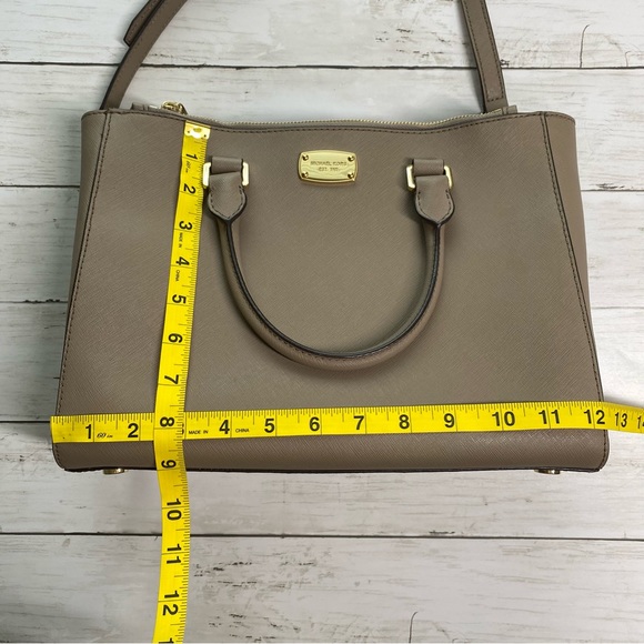 MICHAEL Michael Kors Satchel in Taupe - Picture 12 of 15